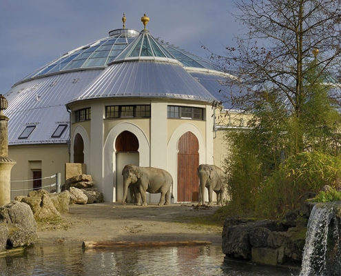 Hahner Hahner Sonerbauten - Elefantenhaus