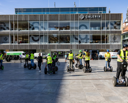 Hahner Technik Segway Tour 2022 für Azubis