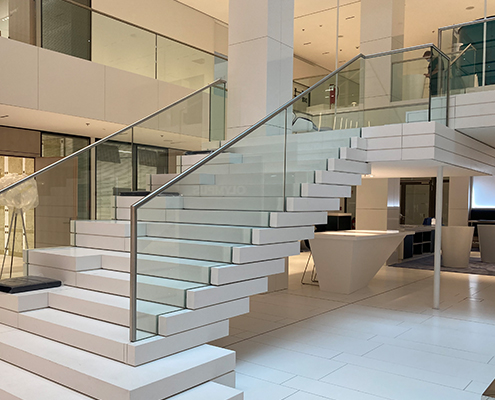 Foyer-Olympus-Campus-Hamburg-Matallbau-unsichtbar-Treppenanlage-Fassade-1