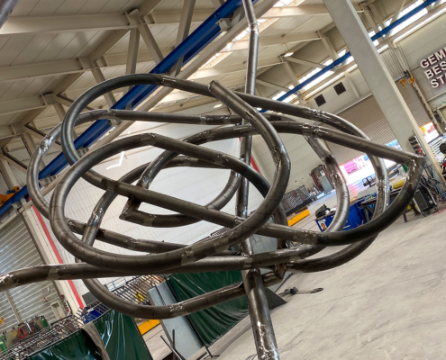 Die Konstruktion des Mundes von "I See A Face. Do You See A Face"