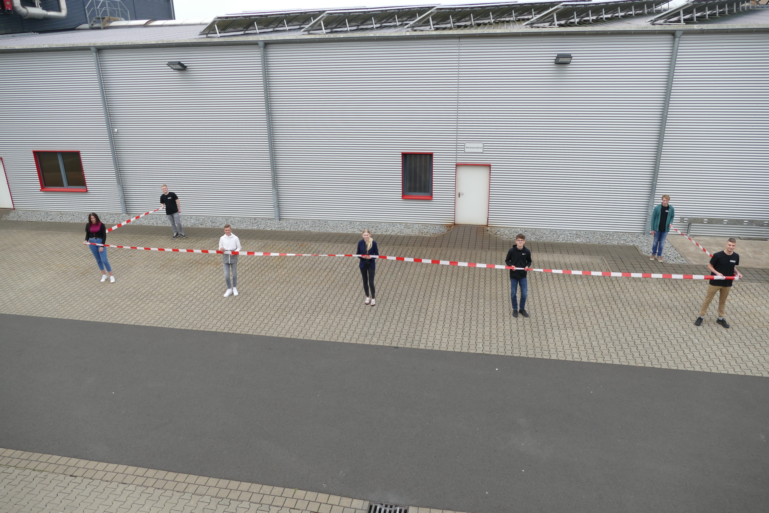 Azubis in Werkstattgröße
